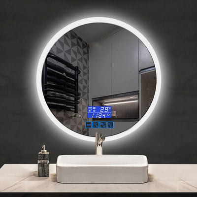 Espejo de tocador LED redondo de 24 pulgadas, espejo de baño montado en la pared - Foto 3