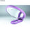 Espejo lupa de 10 x convertible violeta - Foto 2