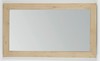 espejo marco madera 12 cm medida color