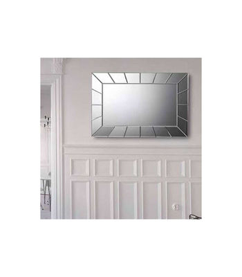 Espejo moderno rectangular en acabado color plata 60 cm(ancho) 90 cm(altura) 1.7 - Foto 2