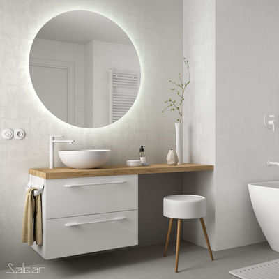 Espejo redondo para baño con led 80 cm. SGMOON - Foto 3