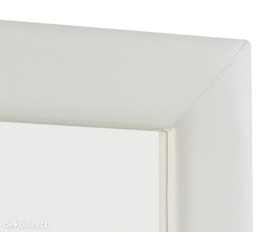 Espejo Vestidor Tapizado en similpiel colores Blanco - Foto 2