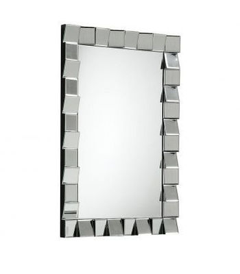Espelho rectangular com quadrados