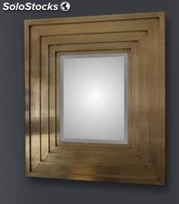 Espelho roma gld 82 x 82 cm