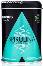 Espirulina ecológica y orgánica de calidad Premium | 500 comprimidos de 500mg |