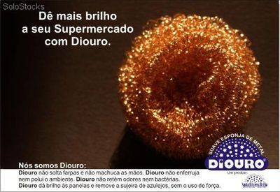 Esponjas Diouro dão mais vida e brilho às suas vendas.