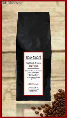 Espresso ganze Bohnen 1000g - Bio Latina zertifiziert