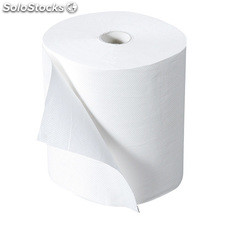 Essuie-mains papier en rouleau - promo 1+1 essuie-mains rouleau blanc 150m colis