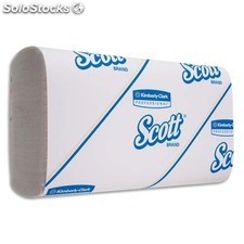 Essuie-mains scott slimfold kimberly - 16 paquets de 110 essuie-mains scott