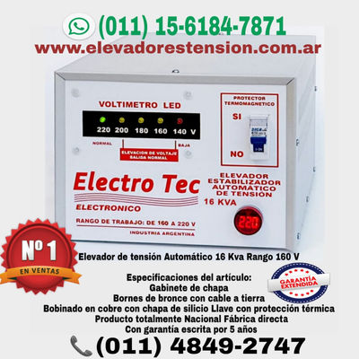 Estabilizadores de Tensión ElectroDOLAR (011) 48492747 - Foto 4