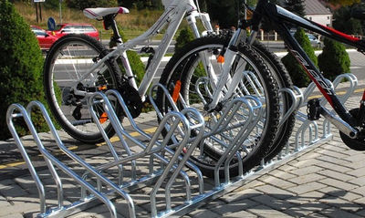 Estacionamiento para bicis de acero galvanizado - Foto 3