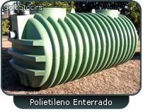 Estanque enterrado cilíndricos horizontales o para enterrar Ecotank