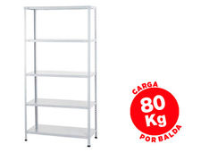Estanteria metalica ar storage 180x90x40 cm 5 estantes 80 kg por estante color