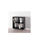 Estantería pequeña kubox 2x2 acabado negro, 83 cm(alto)76 cm(ancho)29 cm(fondo) - 1