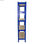 Estantería T-Rax de Acero Azul 75cm x 30cm x 150cm - Foto 2