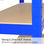 Estantería T-Rax de Acero Azul 75cm x 30cm x 150cm - Foto 5