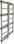 Estanterias plegables monobloc| 1200 x 400 x 1500 h mm| 4 niv| luz 400mm|color - Foto 2