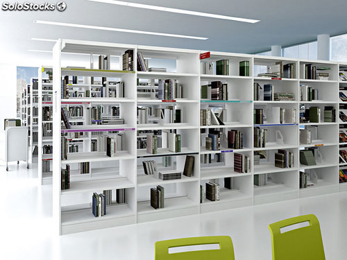 Estanteria Libreria con 5 Compartimentos, Estanteria de Madera para Libros,  Estanteria Biblioteca , Estantería de Almacenamiento, Blanca