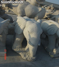 Estatuas talladas en granito - Figura Elefante 70CM