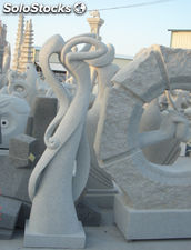 Estatuas talladas en granito modelo Abstracto 120cm