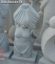 Estatuas talladas en granito modelo Abstracto 125*43cm