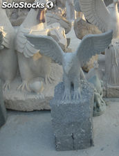 Estatuas tallado de granito figura de animal - Aguila
