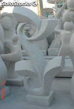 Estatuas tallado de granito modelo Abstracto 120cm