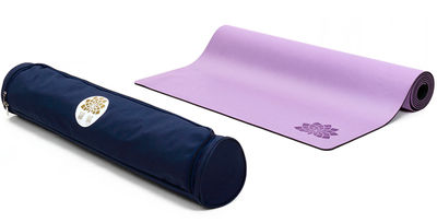 Esterilla de yoga del caucho natural fitness 183cm*68cm*0.42cm