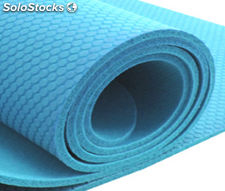 Esterilla de yoga del caucho natural fitness 183cm*68cm*0.5cm