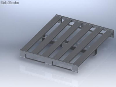 estibas (pallets) en aluminio