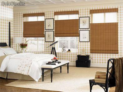 Estores , cortinas y paneles japoneses bambú rattan y fibras vegetales