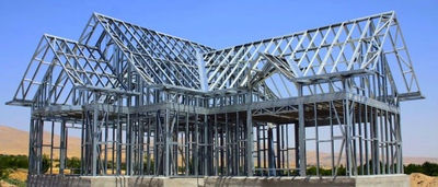 Estructura de acero ligero galvanizado para casas prefabricadas - Foto 2