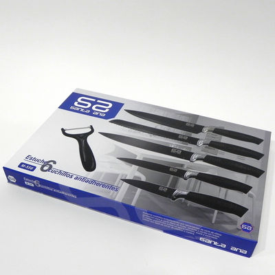 Estuche 6 cuchillos antiadherentes M-556 - Foto 3