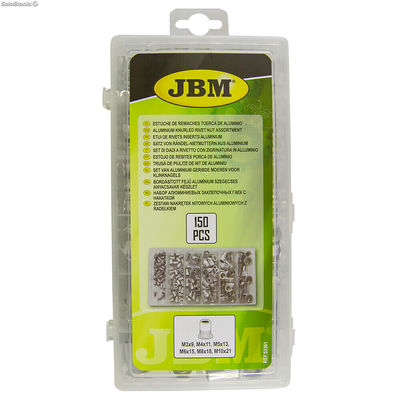 Estuche de remaches tuerca de aluminio jbm 53361 - Foto 3