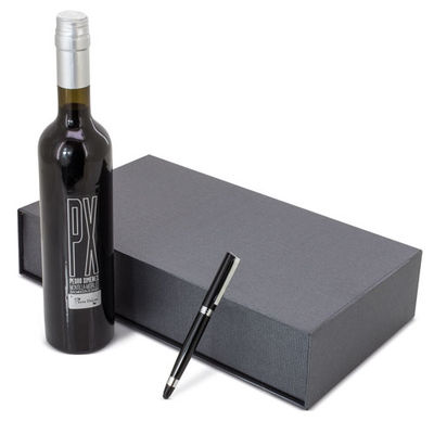 Estuche de vino con bolígrafo incluido - Foto 3