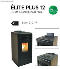 Estufa de pellets elite plus 12 karm 12,8 kw fabricalor