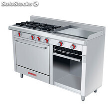 Estufa ec 3 h grill Petit EC3HGRILL petit a.inox.premium