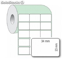 Etiqueta adesivas couche branca diversos tamanhos p/ impressoras código de barra