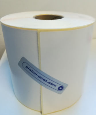 Etiqueta Adhesiva Blanca para Impresora-bobina