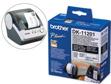 Etiqueta adhesiva brother DK11201 -tamaño 29X90 mm para impresoras de etiquetas