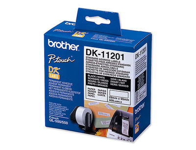 Etiqueta adhesiva brother dk11201 -tamaño 29x90 mm para impresoras de etiquetas - Foto 2