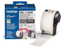 Etiqueta adhesiva brother dk11208 -tamaño 38x90 mm para impresoras de etiquetas