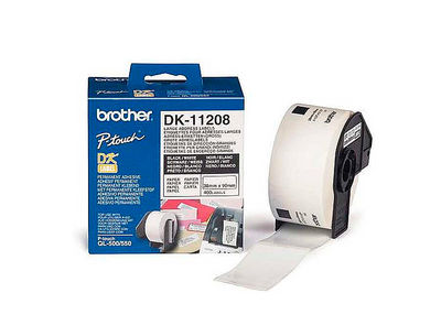 Etiqueta adhesiva brother dk11208 -tamaño 38x90 mm para impresoras de etiquetas - Foto 2