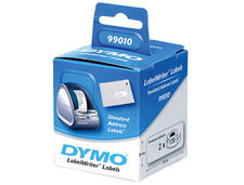 Etiqueta adhesiva dymo 99010 -tamaño 89x28 mm para impresora 400 130 etiquetas