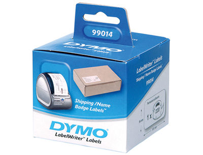 Etiqueta adhesiva dymo 99014 -tamaño 101X54 mm para impresora 400 220 etiquetas