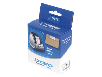 Etiqueta adhesiva dymo 99015 -tamaño 70x54 mm para impresora 400 320 etiquetas