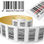 Etiquetas Adesivas com Código de Barras Impresso - 1