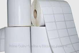 Etiquetas alto adesivas brancas para todos os seguimentos - Foto 4
