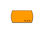 Etiquetas meto onduladas 22 x 12 mm pvp naranja fluor removible rollo 1500 - Foto 2