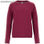 Etna sweatshirt s/l burgundy/heather burgundy ROSU10770364238 - 1